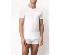 OFFERTA 3 T-SHIRT CAGI 1318 Girocollo Basso Uomo Filo di Scozia BIANCO-NERO