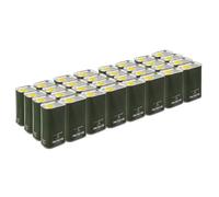 Offerta 32 pezzi Latta Rettangolare 250ml h.110mm per olio con tappo stagna tanica STI