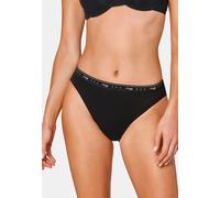 OFFERTA 4 PEZZI SLOGGI 24/7 100 TAI Slip Sgambati Donna BIANCO - NERO