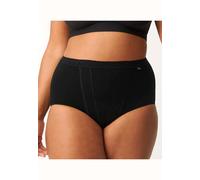 OFFERTA 4 PEZZI SLOGGI CONTROL MAXI Slip Alti Contenitivo Donna BIANCO - NERO