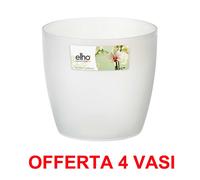 OFFERTA 4 VASO BRUSSELS ORCHID 16CM TRASPARENTE ELHO PER ORCHIDEE