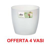 OFFERTA 4 VASO ORCHIDEE BRUSSELS ORCHID 12,5CM TRANSPARENT ELHO