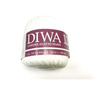 OFFERTA 500 GR COTONE EGITTO MAKO DIWA 12 BIANCO
