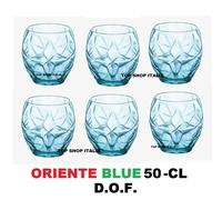 OFFERTA 6 BICCHIERE ORIENTE DOF COOLER COOL BLU CL.50 WHISKEY 8 2023