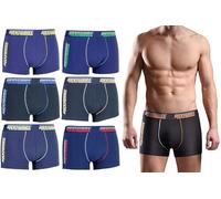 Offerta 6 Pezzi Boxer Uomo Navigare Elasticizzati Pacco da 6 Boxer con Elastico Esterno Disponibili in Vari Modelli (IT, Testo, XXL, Regular, Regular, 212226Z)