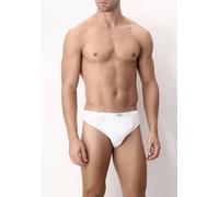 OFFERTA 6 PEZZI CAGI 1208 Slip bassI da uomo in Filo di Scozia BIANCO-NERO-BLU