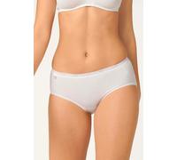 OFFERTA 6 PEZZI SLOGGI BASIC MIDI Slip Medi Donna BIANCO - NERO - NUDO