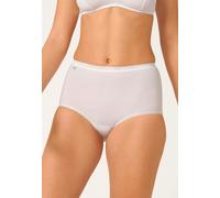 OFFERTA 8 PEZZI SLOGGI BASIC MAXI Slip Alti Donna BIANCO - NERO - NUDO