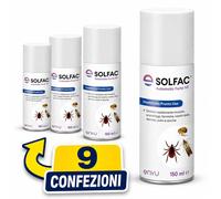 OFFERTA 9 PZ Bayer Envu Solfac Automatic Forte NF Insetticida Spray 150ml