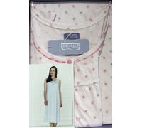 OFFERTA Camicia da notte Giro Manica Con Carrè Cotone 100% Linclalor Ospedale