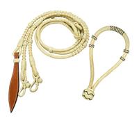 Offerta combinata Calyx di pelle grezza naturale intrecciata a mano Show Roma...