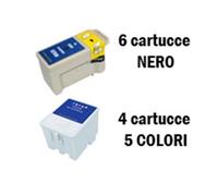 Offerta composta da n. 6 cartucce Nere compatibili