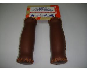 OFFERTA COPPIA MANOPOLE VELO MARRONE FIXED SINGLE SPEED SCATTO FISSO BICI CICLO