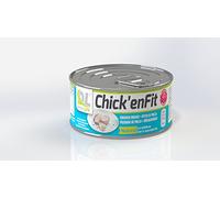 Offerta Daily Life Petto di pollo proteico Chick'EnFit in scatola monodose da 150g 26% di proteine Pack 24 scatole
