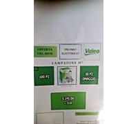 OFFERTA DEL MESE H7 KIT LAMPADINE VALEO 100PZ 30 PZ OMAGGIO ARTICOLO 032009