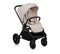 OFFERTA DUO LIONELO: NAVICELLA+PASSEGGINO, MOD.MIKA PLUS COL.BEIGE/SAND+ACCESS.
