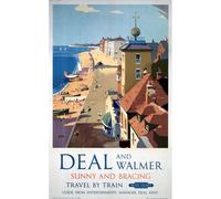 Offerta E Walmer (Old Ferrovia Poster) Acciaio Calamita Frigo