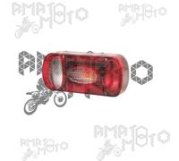 Europa, fanale posteriore 6 funzioni 12V - Sinistro Camion truck universale