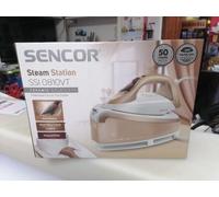 Sencor Ferro da Stiro a vapore con Caldaia, 2400W, Vapore 130 g/min, Colpo di Vapore 395 g/min, Serbatoio 1,5L, Piastra in Ceramica, Stiratura Verticale, Sistema Anticalcare, Funzione ECO, Anti-Goccia