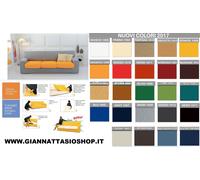 OFFERTA Genius-Copridivano-Copricuscini-coppia-maxi-1/2/3 posti-Angolare Sofà