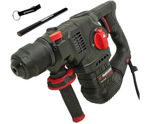 Offerta HEADNMORE per PARKSIDE PERFORMANCE® PPBH 1050 Martello Perforatore SDS-Plus 1050 W, 4,1 J, trapano tassellatore per calcestruzzo in valigetta con portachiavi e matita da carpentiere HEADNMORE®