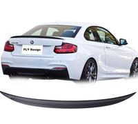 Offerta HECKSPOILERlippe Nero Verniciata Per BMW F22 P-Still Con Certificato
