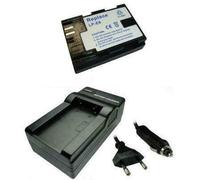 OFFERTA im Set: fotocamera ad alte prestazioni Li-Ion batteria + Batteria Caricabatteria da auto con adattatore per auto per Canon EOS 5d 5 D Mark II 2 7d 7 D EOS 60d 60 D 6d 6 D EOS 5d 5 D Mark