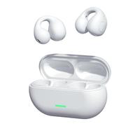 Offerta imperdibile! Auricolari wireless Bluetooth 5.3 con clip per l'orecchio, ideali per lo sport (modello B4M8).