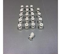 OFFERTA KIT 30 ISOLATORI ISOLATORE IN PORCELLANA NUOVI