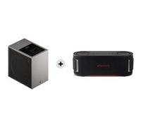 Offerta Kit Esclusivo: Proiettore CineBeam S Laser A Tiro Corto + xboom Bounce by will.i.am Speaker Bluetooth 40W - PU615U.BOUNCE Sopra, sotto: Argento; destra, sinistra: Nero