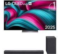 Offerta Kit Esclusivo: TV 77″ LG OLED evo AI C5 4K + Soundbar SC9S 3.1.3 canali, 400W - OLED77C55.SC9 OLED Color