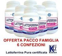 OFFERTA LATTOFERRINA AMPURA 6 confezioni PACCO FAMIGLIA IMMUNO PACK