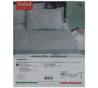 OFFERTA LENZUOLA LETTO SINGOLO 1 POSTO E MEZZO COTONE 100% 58 FILI GABEL