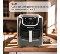 Friggitrice ad Aria Calda con Cottura a Vapore 6.5 Litri Melchioni Family Gioia