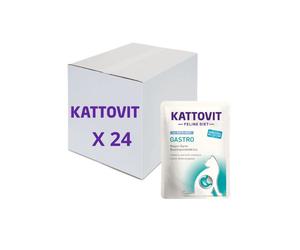 Offerta multipack Kattovit gastro anatra e riso busta 85g x 24 pezzi