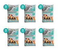 Offerta multipack Leopet tappetini igienici carboni attivi 60x60 30 pz x 6 unità