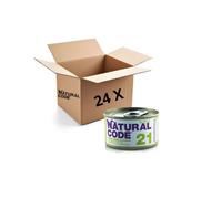 Offerta multipack Natural code 21 tonno, agnello e patate in jelly 85gr x 24 pz