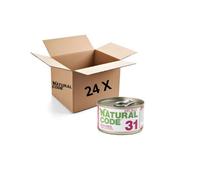Offerta multipack Natural code 31 pollo amaranto e carote 85gr x 24 pz
