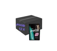 Offerta multipack Prolife cat lifestyle kitten salmone 85gr x 12 pz