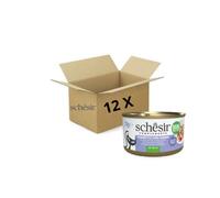 Offerta multipack Schesir cat complements tonnetto con cernia in jelly 70gr x 12 pz