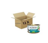 Offerta multipack Schesir cat complements tonnetto con ricciola in jelly 70gr x 12 pz