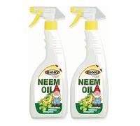 Offerta n. 2 confezioni di olio di neem pronto all'uso da 550 ml, ideale per tenere in ordini terrazzi e giardini