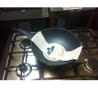 Offerta n° 2 PADELLE WOK PIETRA CM 28 Whirlpool ANTIADERENTE ANTIGRAFFIO