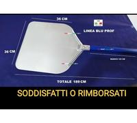 OFFERTA PALA PIZZA 36 X 36 LINEA BLU 186CM ALLUMINIO PROF LEGGERA TIPO GIMETAL