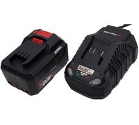 Offerta per Batteria Originale 20 V 4 Ah PAP 204 e Caricabatterie Rapido PLG 20 da 4,5 A Compatibili con la Serie PARKSIDE X 20 V Team, Incl. Portachiavi Apribottiglie HEADNMORE
