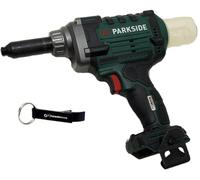 Offerta per Originale Rivettatrice a Batteria 20V PABNSG 20-Li - Motore Brushless - compatibile con la serie PARKSIDE X 20 V Team - senza batteria e caricabatterie + Apribottiglie HEADNMORE