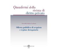 Offerta pubblica di acquisto e regime derogatorio - 2023 - Cacucc