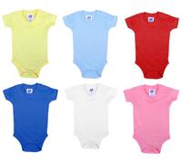 Offerta Risparmio 12 Tutine Neonato Baby Body Tinta Unita vari colori
