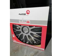 OFFERTA SALDO KIT 4 PEZZI COPPETTE IN PLASTICA DURA ALCAR DA 13" GRIGIO E NERO