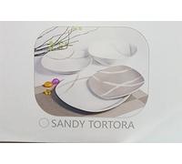 OFFERTA SERVIZIO DI PIATTI MODERNO 19 PEZZI SANDY (TORTORA)
